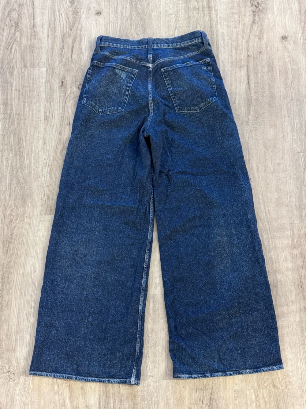 Rag & Bone Miramar Sofie High Waist Ankle Wide-Leg Pants size Sweatpant Jeans 26 - Picture 4 of 12